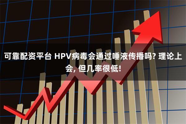 可靠配资平台 HPV病毒会通过唾液传播吗? 理论上会, 但几率很低!